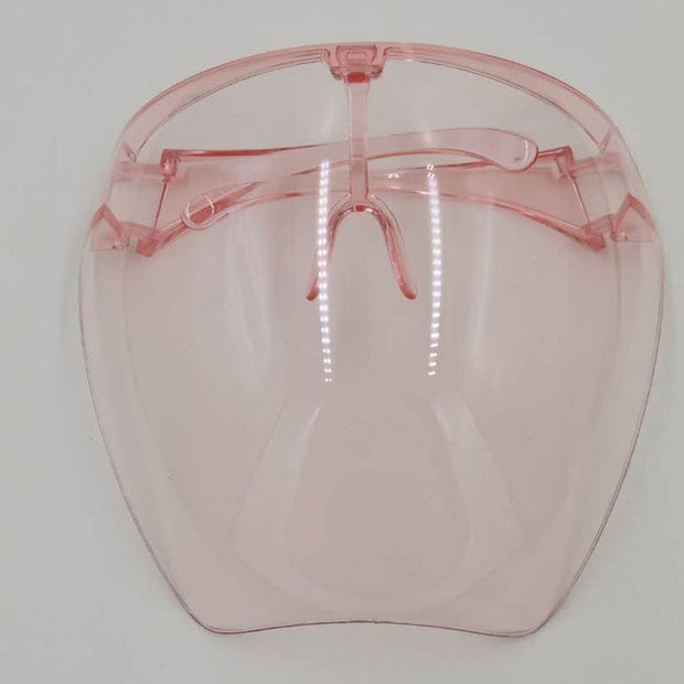 Universal Face Shield Transparent Mouth Cover Goggles