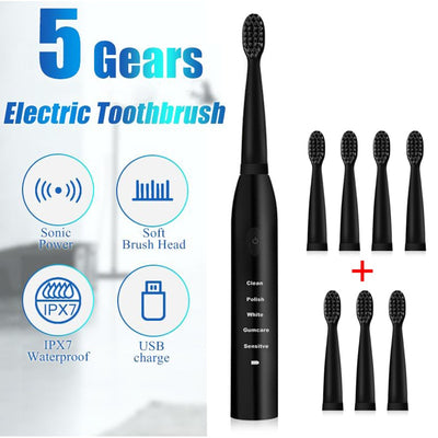 Electric   Ultrasonic   USB Charge Toothbrush