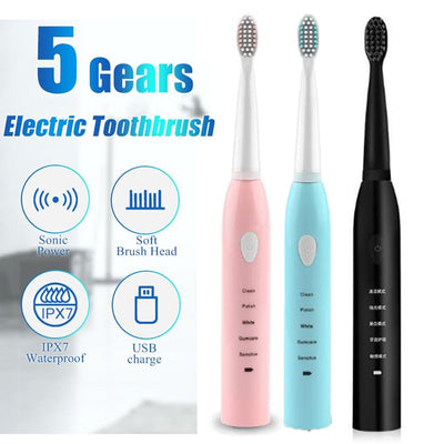 Ultrasonic Rechargeable Toothbrush